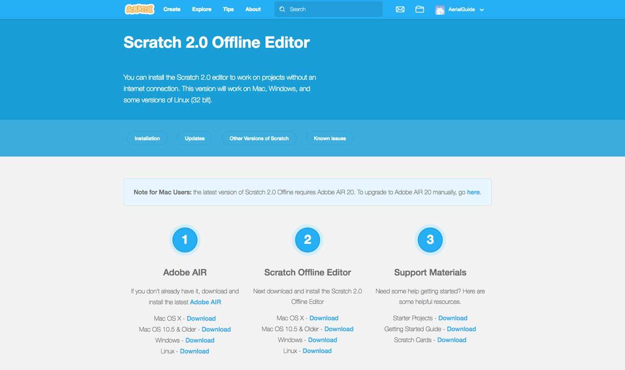Download scratch 2.0 for mac